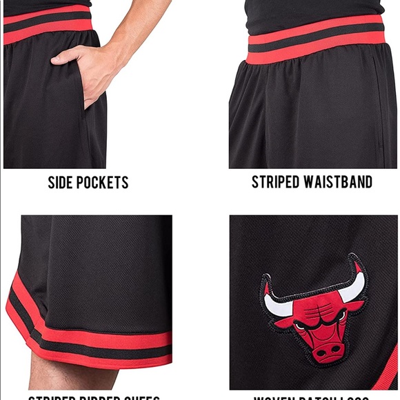 Ultra Game NBA • Men's Active Knit Basketball Training Shorts - Picture 2 of 13